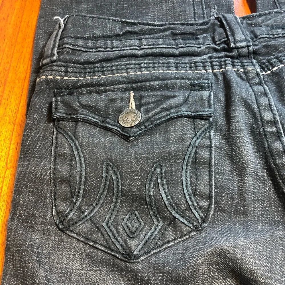 MEK DNM distressed St. Petersburg slim boot jeans - Picture 10 of 16